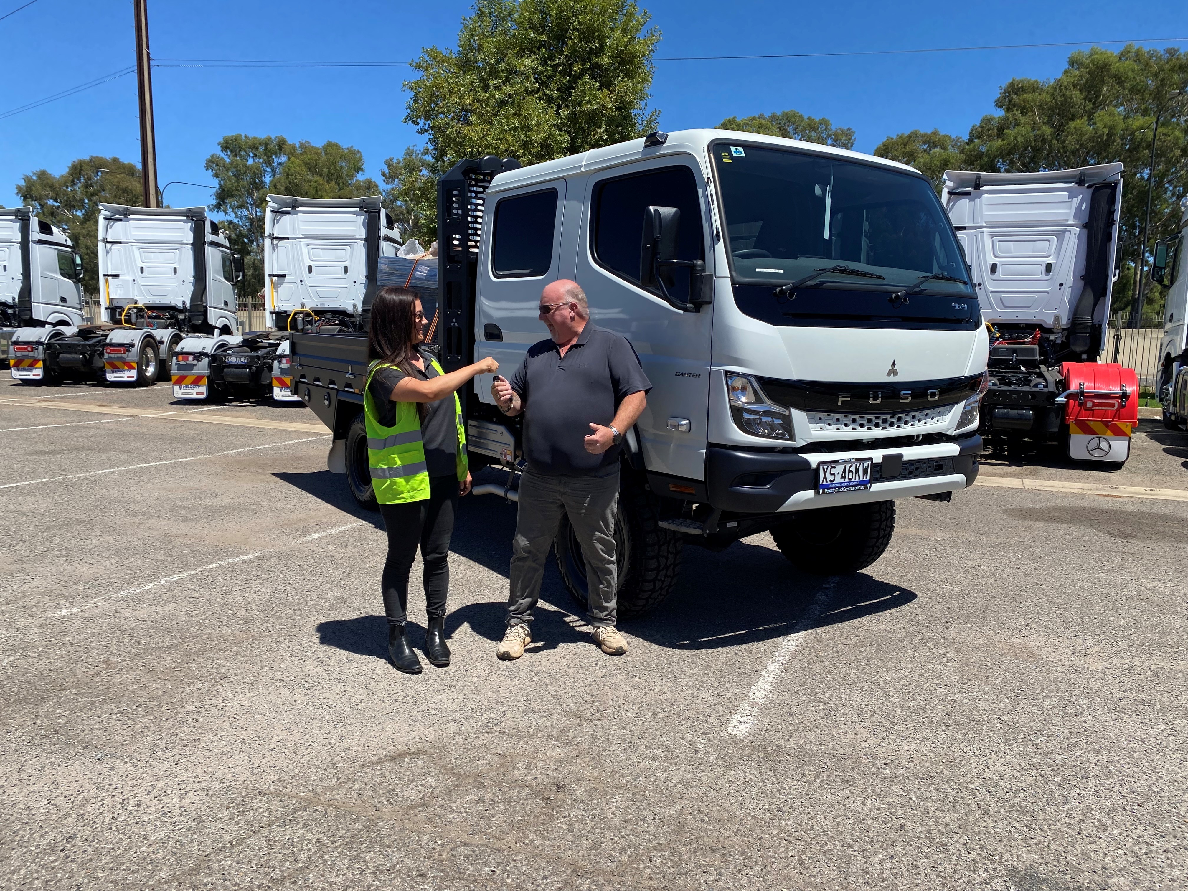 ex-Demonstrator Fuso Canter 4x4